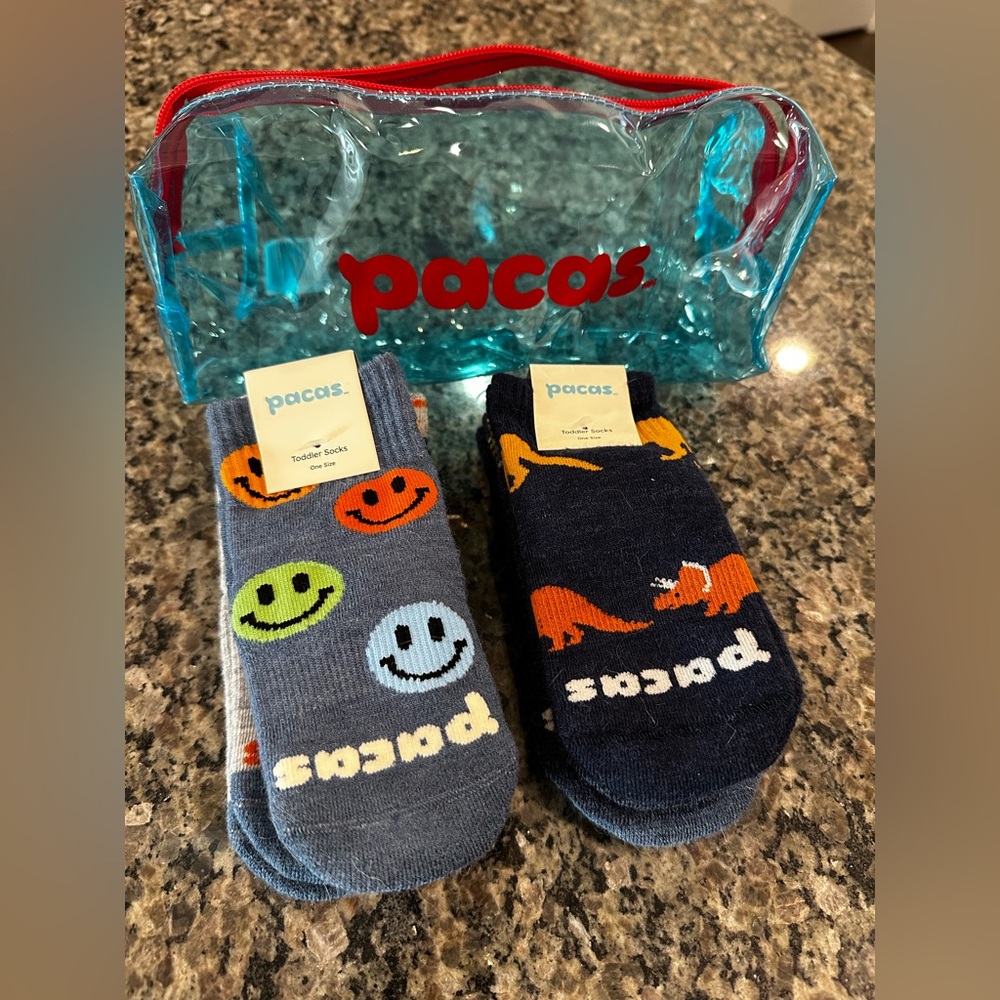 NEW Pacas Toddler Gripper Socks